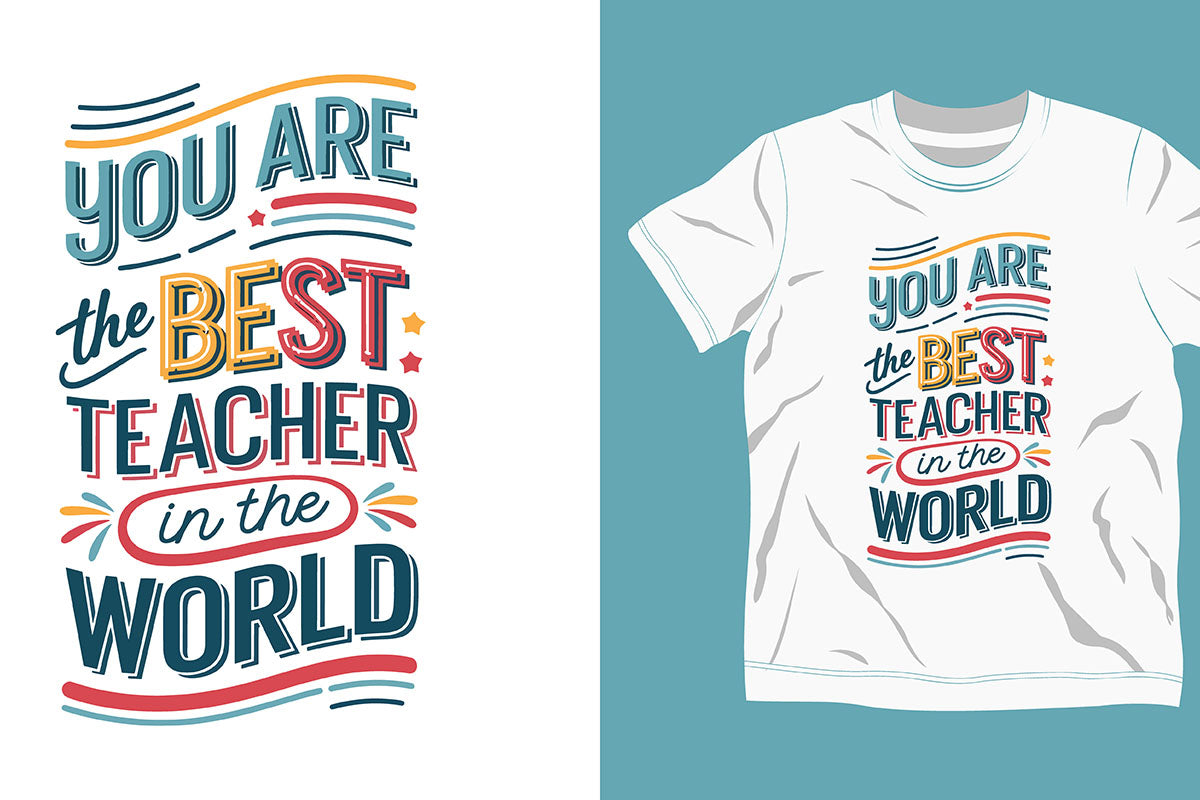 Personalize Apparel with Teacher Transfers