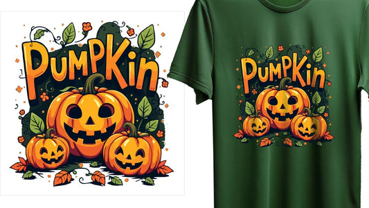 Create Festive Decor with Custom Pumpkin DTF Transfers