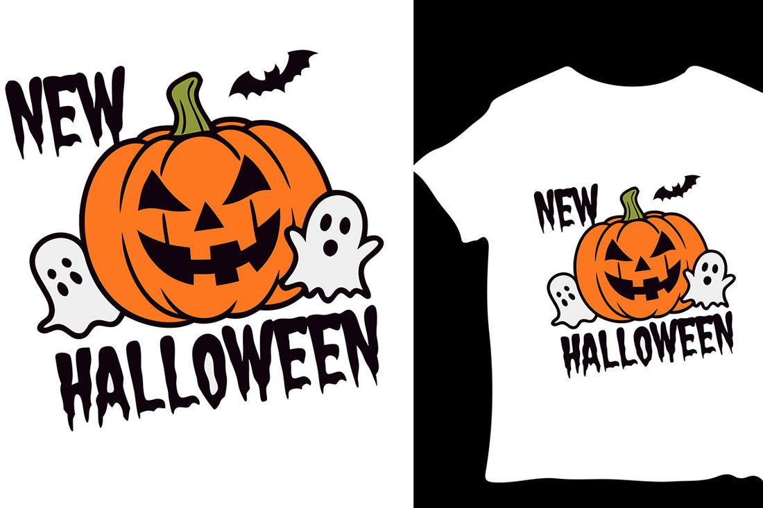 Make Festive Shirts with Halloween Transfers