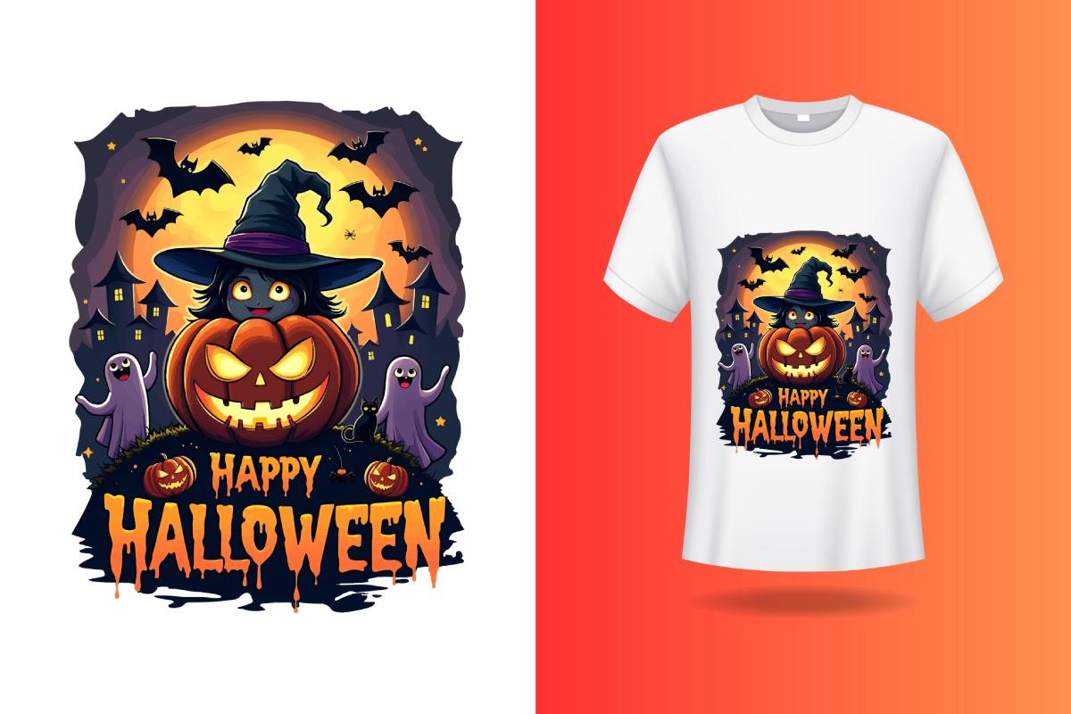 Spice Up Your Decor with Spooky Halloween DTF Transfers