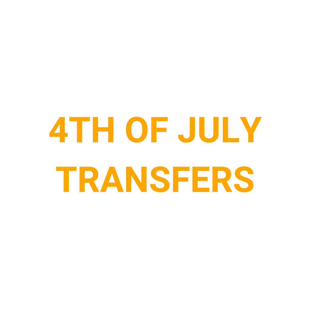 4th of July Transfers