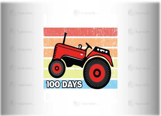 I crushed 100 days of school DTF Transfer