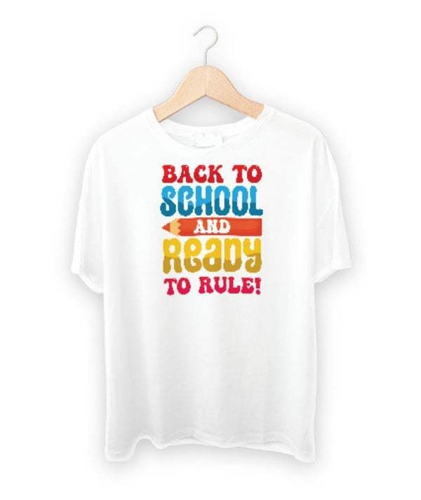 Back to School and ready to rule DTF Transfer