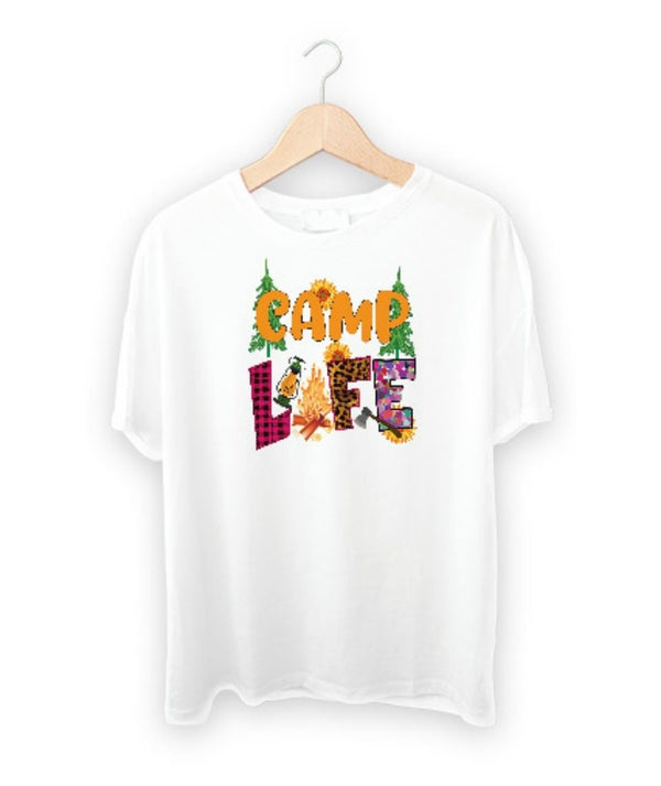 Camp Life DTF Transfer