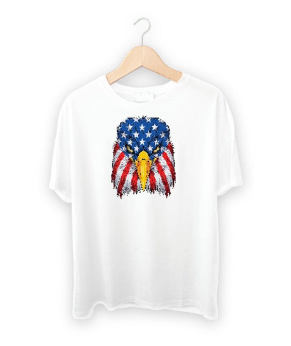 American Eagle Usa Flag DTF Transfer