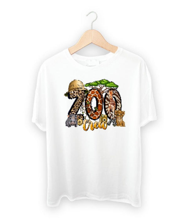 Zoo Crew DTF Transfer