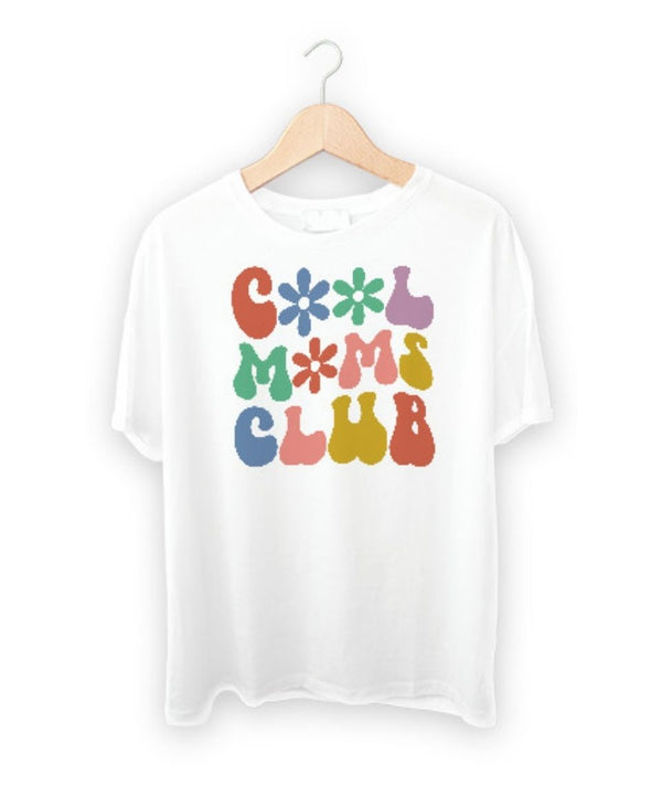 Cool Moms Club DTF Transfer