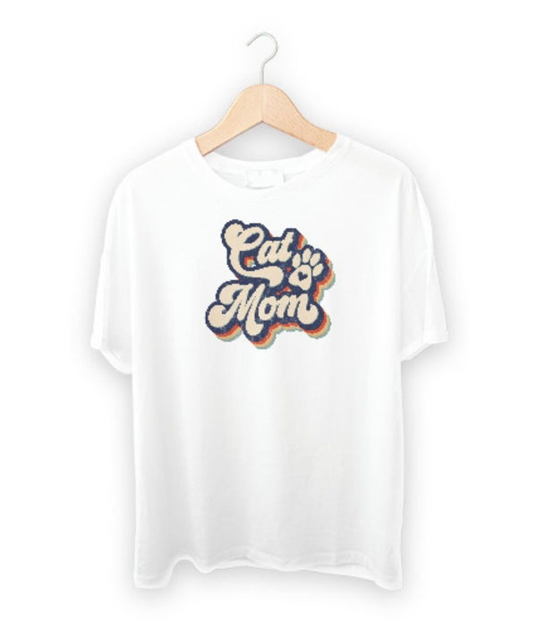 Cat Mom DTF Transfer