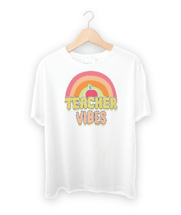 Teacher Vibes DTF Transfer