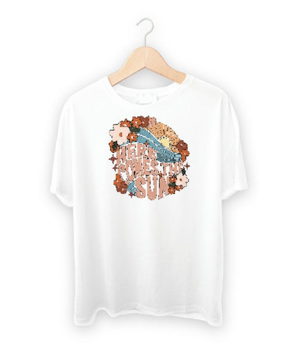 Here comes the Sun DTF Transfer