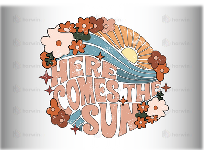 Here comes the Sun DTF Transfer