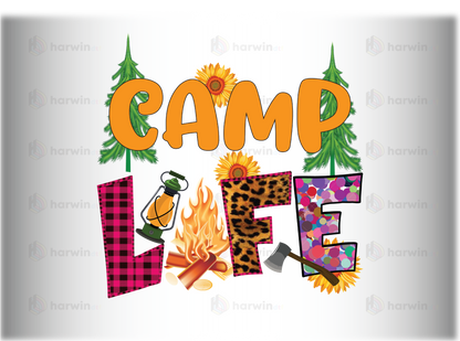 Camp Life DTF Transfer