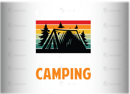 Camping  DTF Transfer