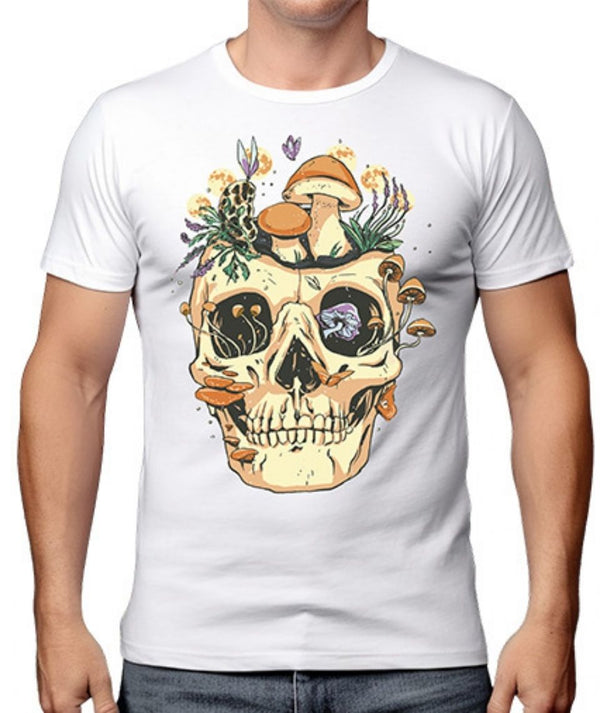 Mushroom Skeleton DTF Transfer