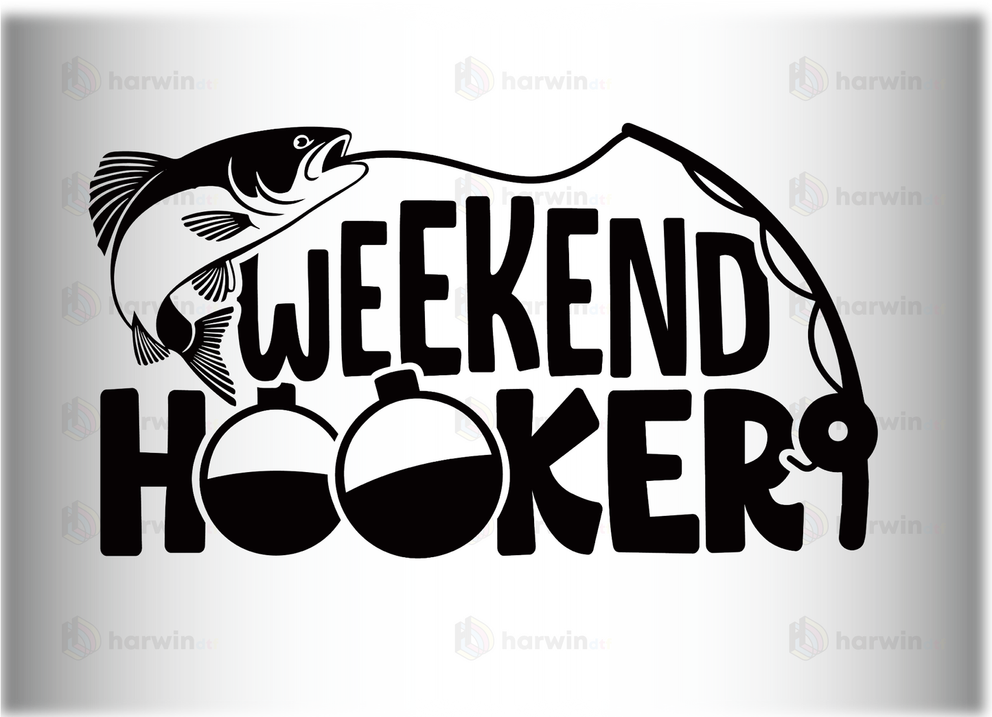 Weekend Hooker DTF Transfer