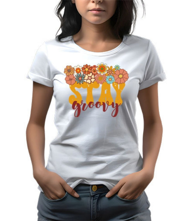 Stay Groovy DTF Transfer