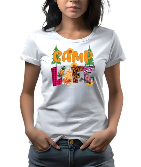 Camp Life DTF Transfer