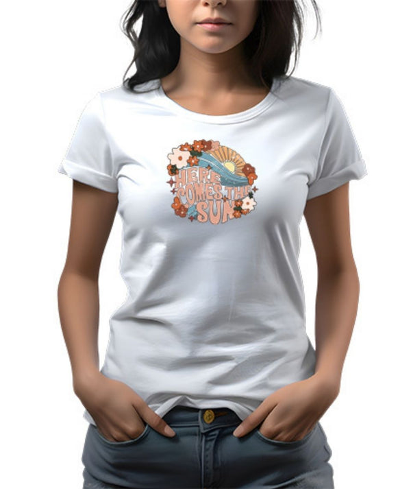 Here comes the Sun DTF Transfer