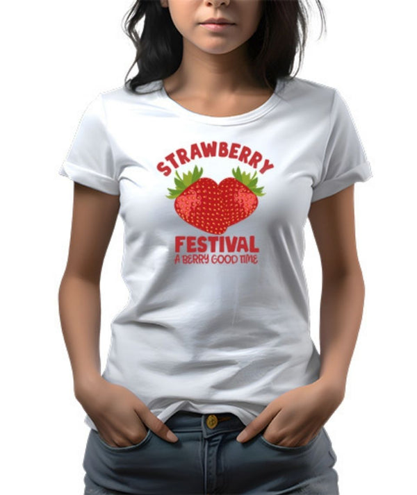 Strawberry Festival DTF Transfer