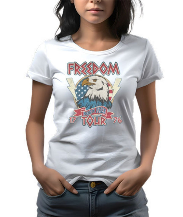 Freedom Born Free DTF Transfer