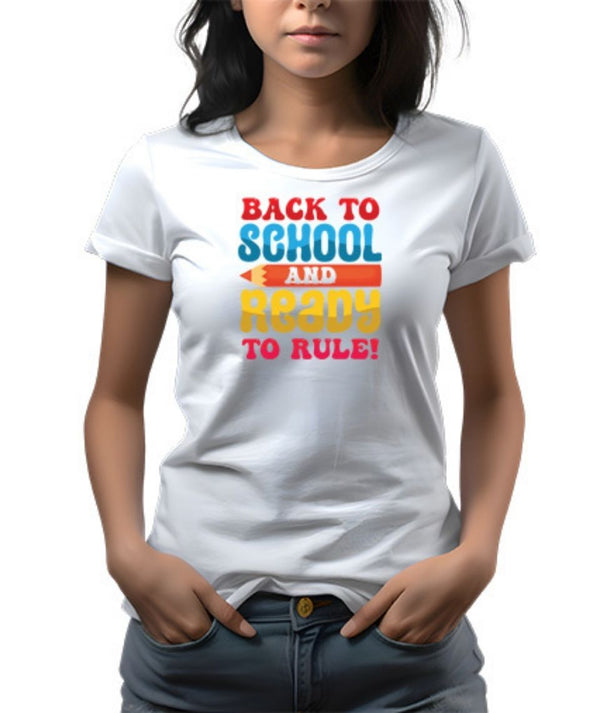 Back to School and ready to rule DTF Transfer