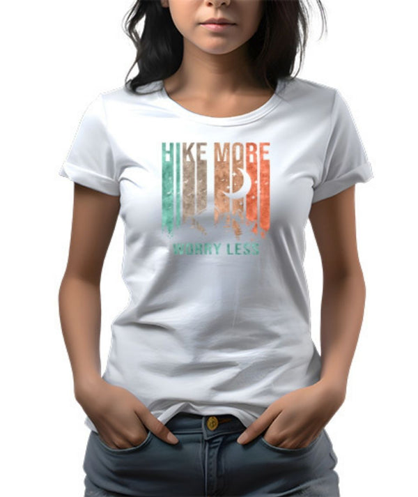 Hike More Worry Less DTF Transfer