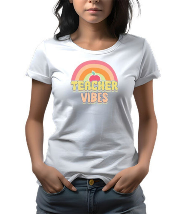 Teacher Vibes DTF Transfer