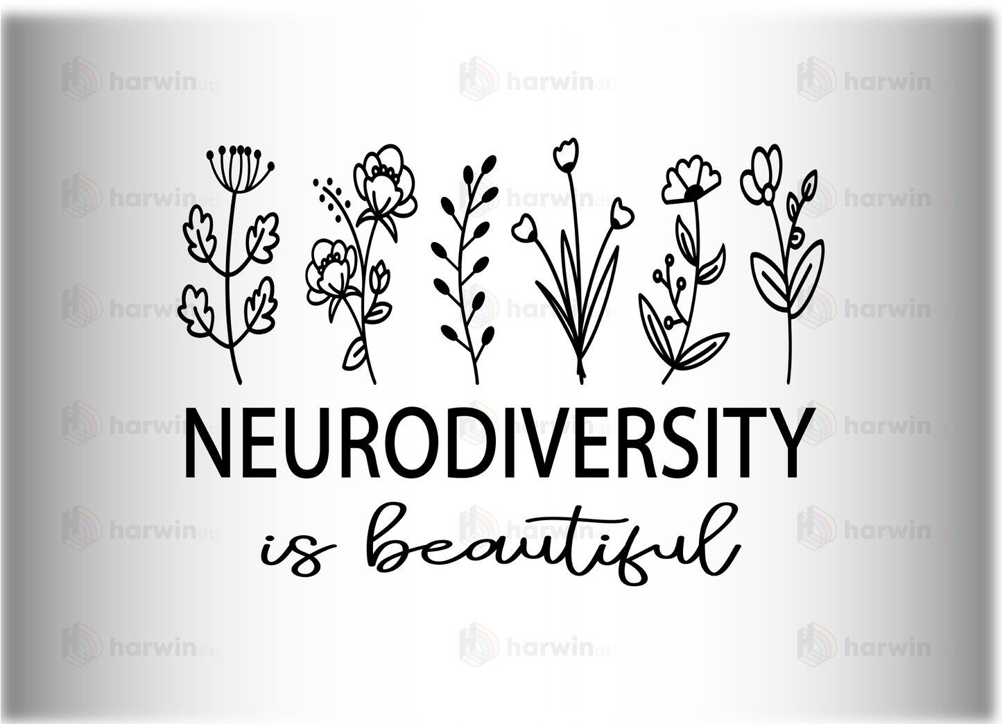 Neurodiversity DTF Transfer