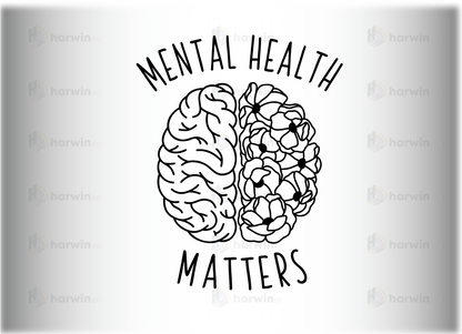 Mental Health Matters DTF Transfer