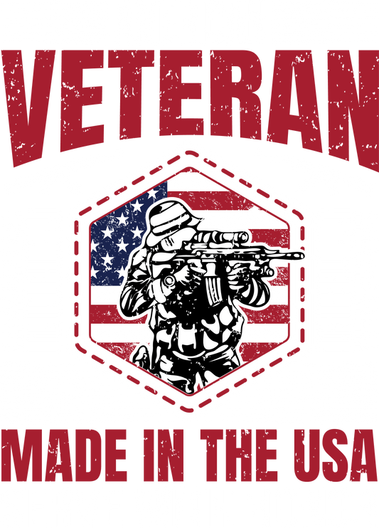 Veteran Heat Transfer, Made in USA DTF Transfer