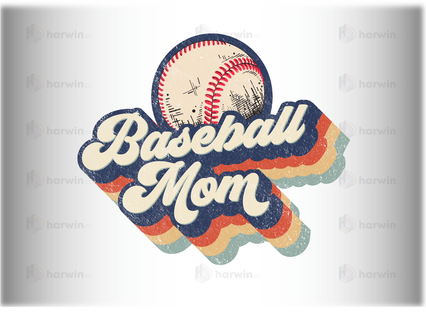 Baseball Mom DTF Transfer