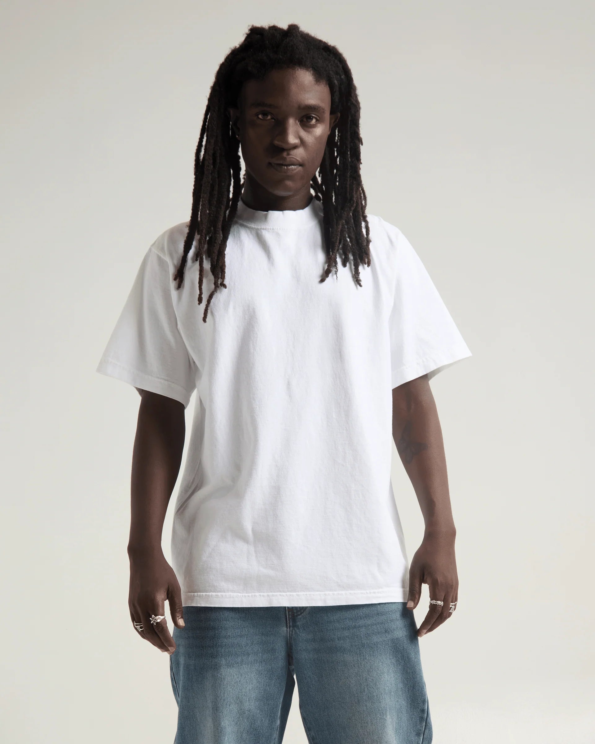 Shaka Wear Garment Dye Standard tee in White