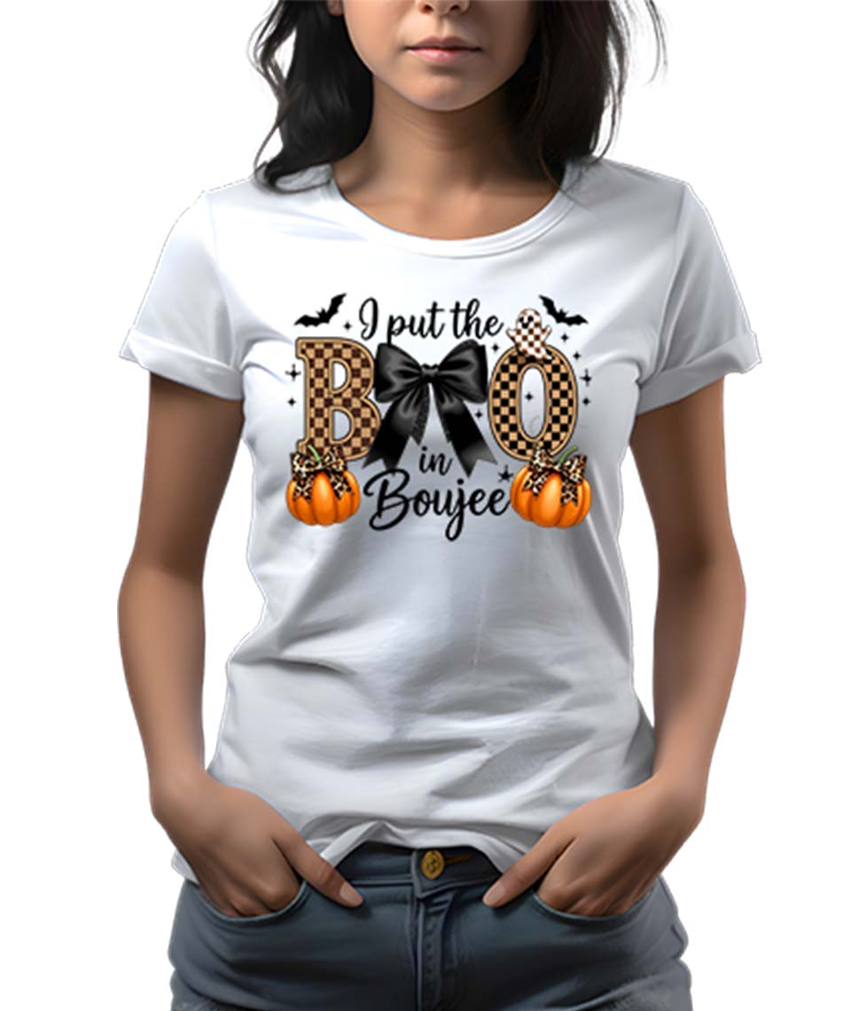 I Put The Boo in Boujee Coquette Halloween