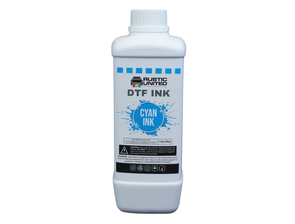 DTF Printer Cyan Ink - 1 Liter