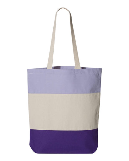 Q-Tees - 11L Tri-Color Tote