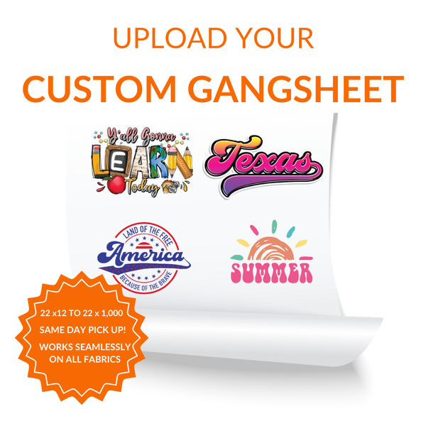 Upload DTF Gangsheet