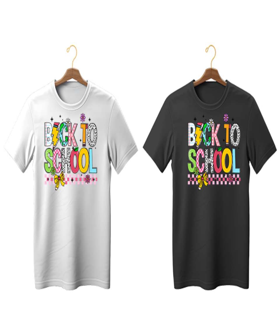 Back to School DTF Transfer