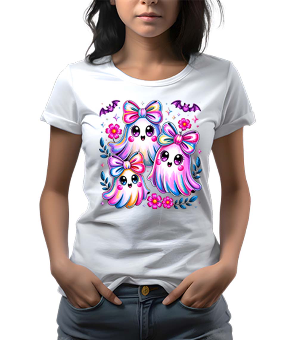 Coquette Gosts With Flowers