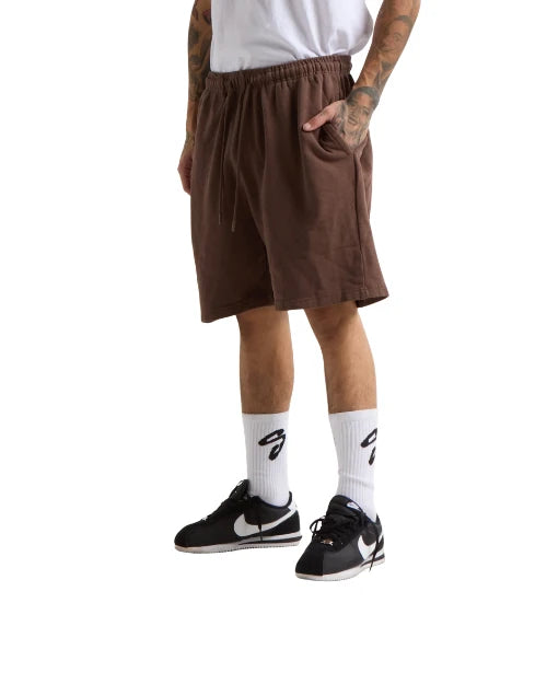 Garment Dye Fleece Shorts