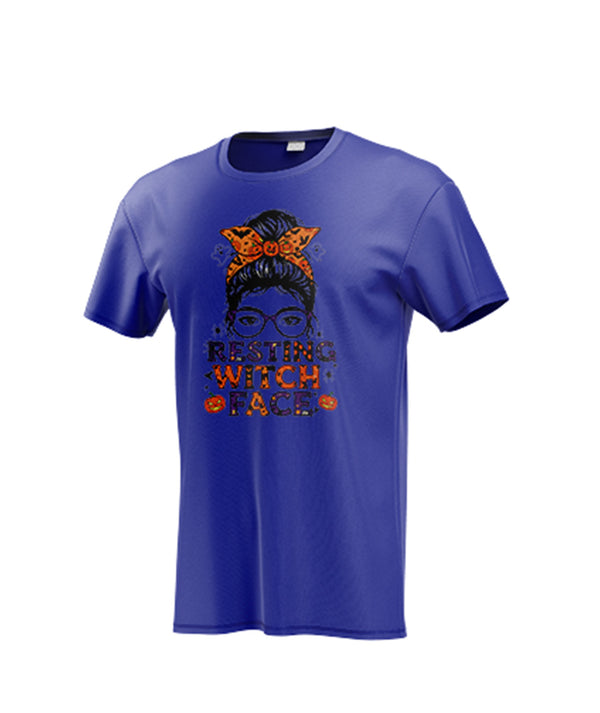 Resting Witch Face Halloween Witch Girl