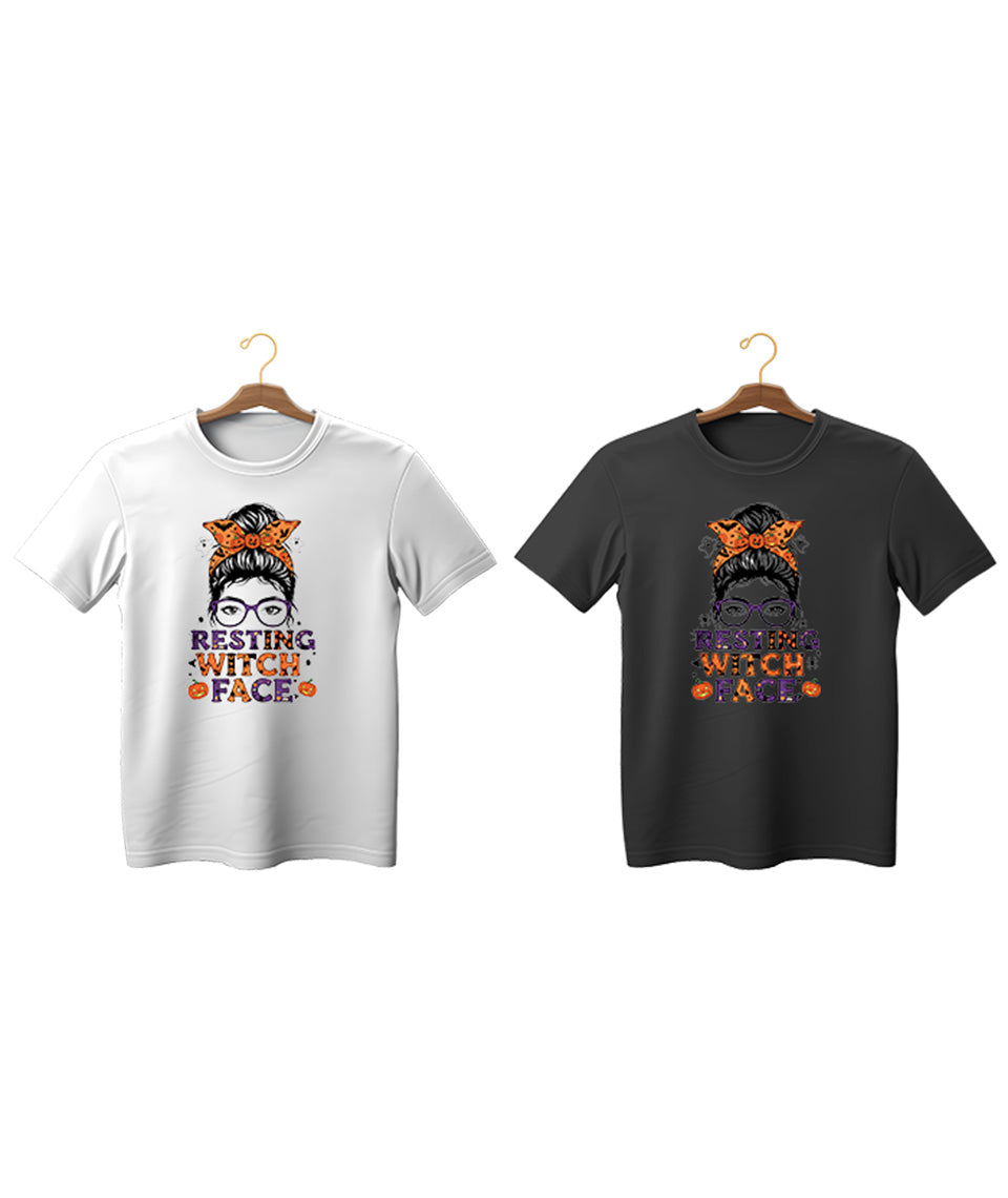 Resting Witch Face Halloween Witch Girl