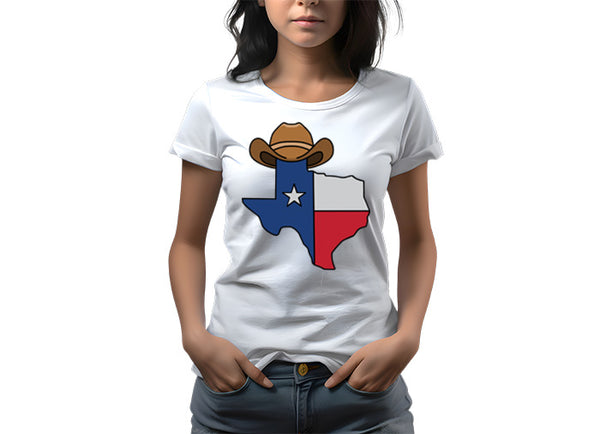 Texas Cowboy Hat - Transfer