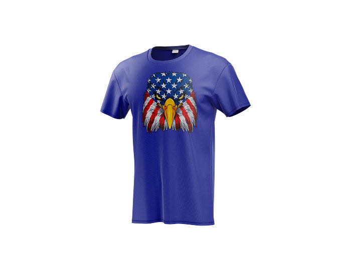 American Eagle Usa Flag DTF Transfer