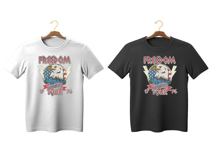 Freedom Born Free DTF Transfer