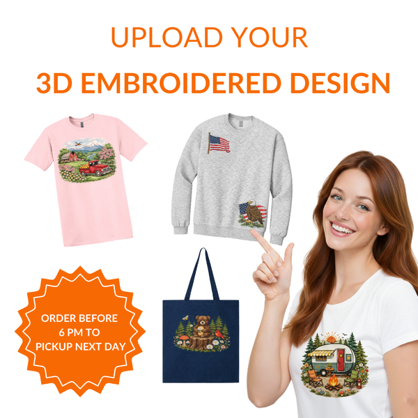 3D Embroidered Design